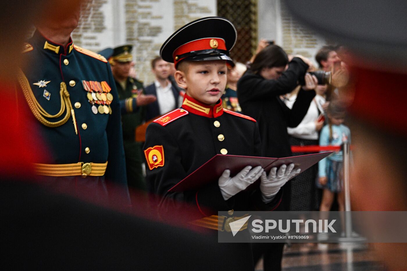 Russia Suvorov School Cadets Initiation