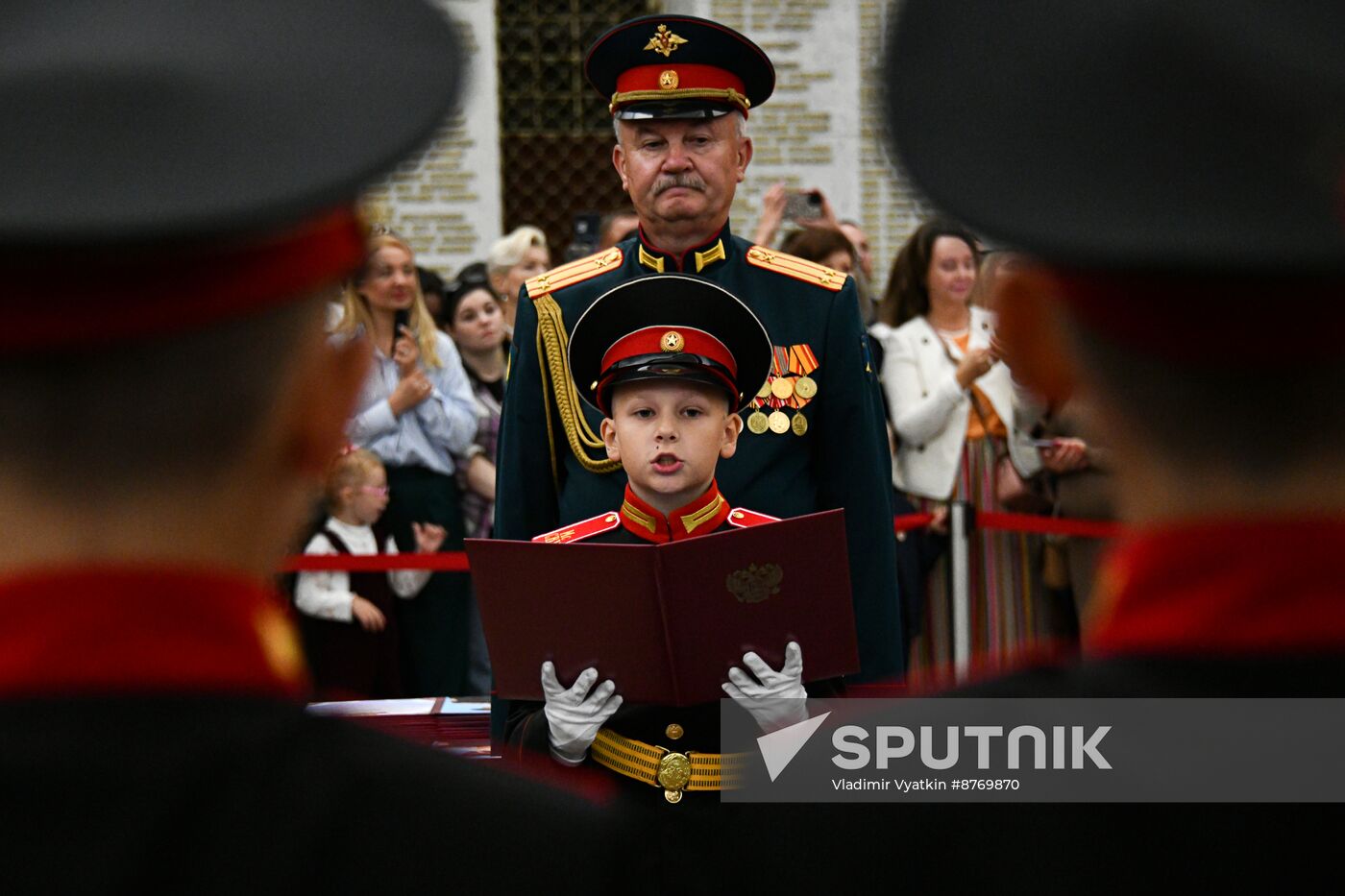 Russia Suvorov School Cadets Initiation