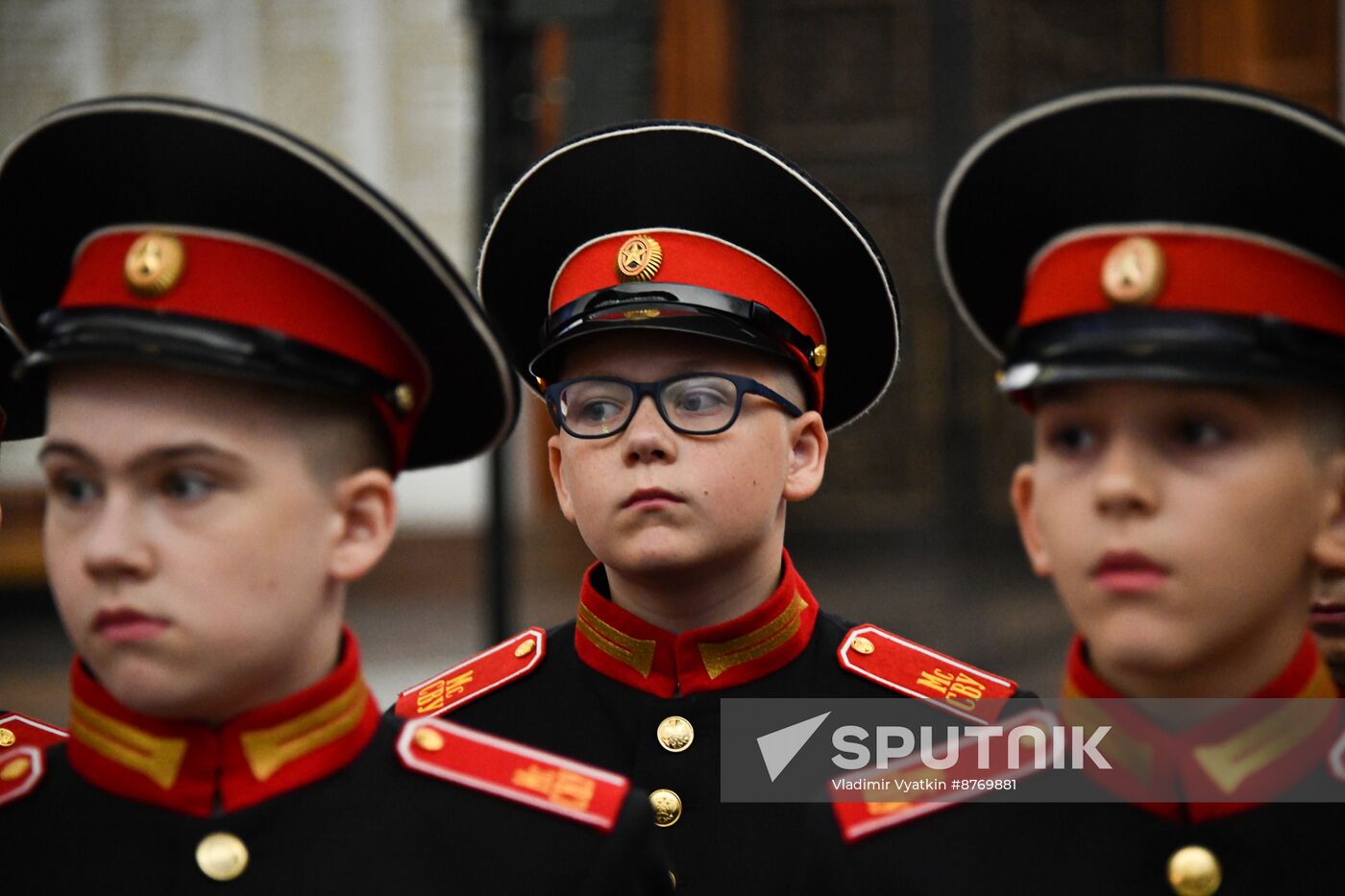 Russia Suvorov School Cadets Initiation