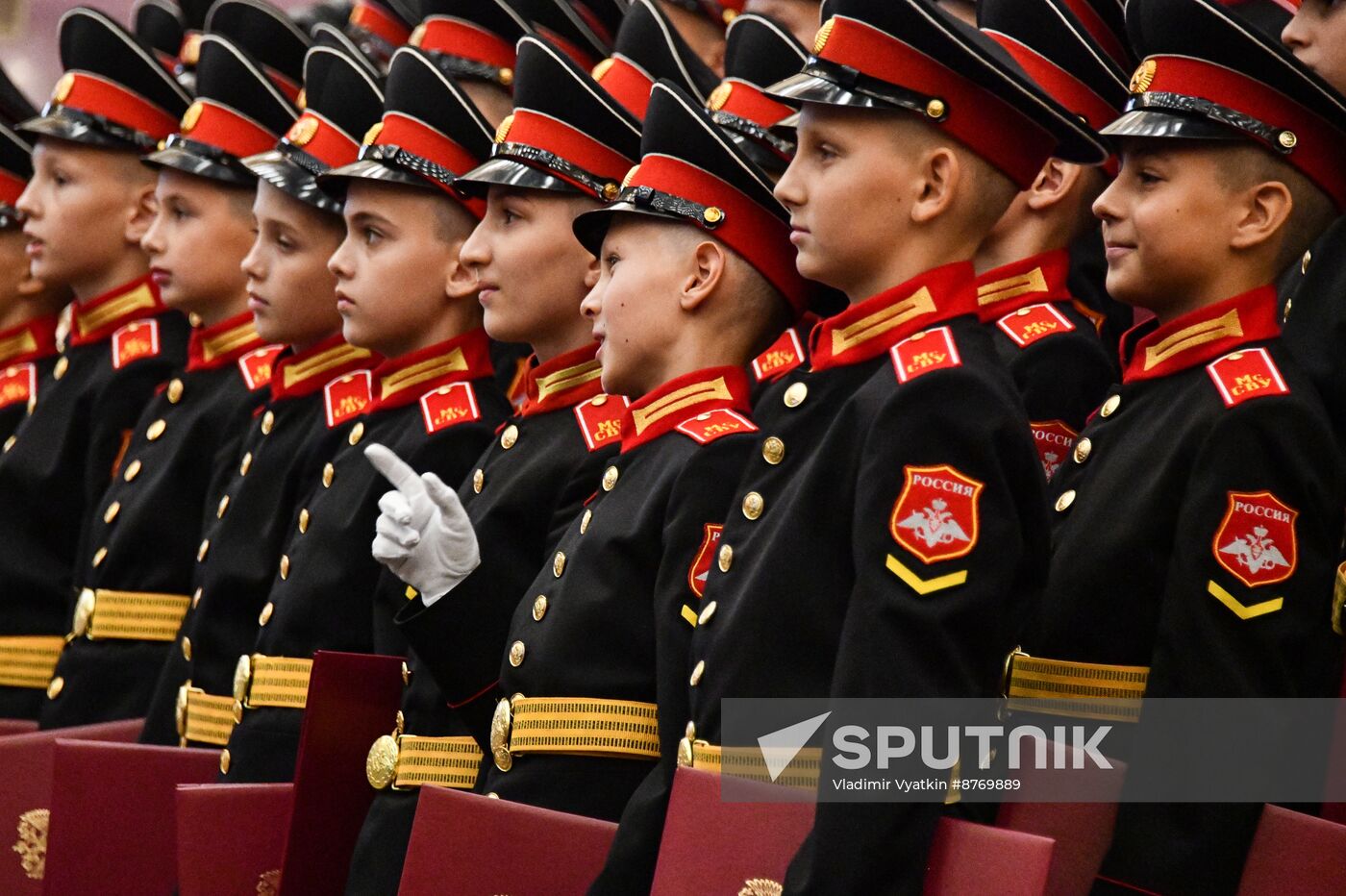 Russia Suvorov School Cadets Initiation