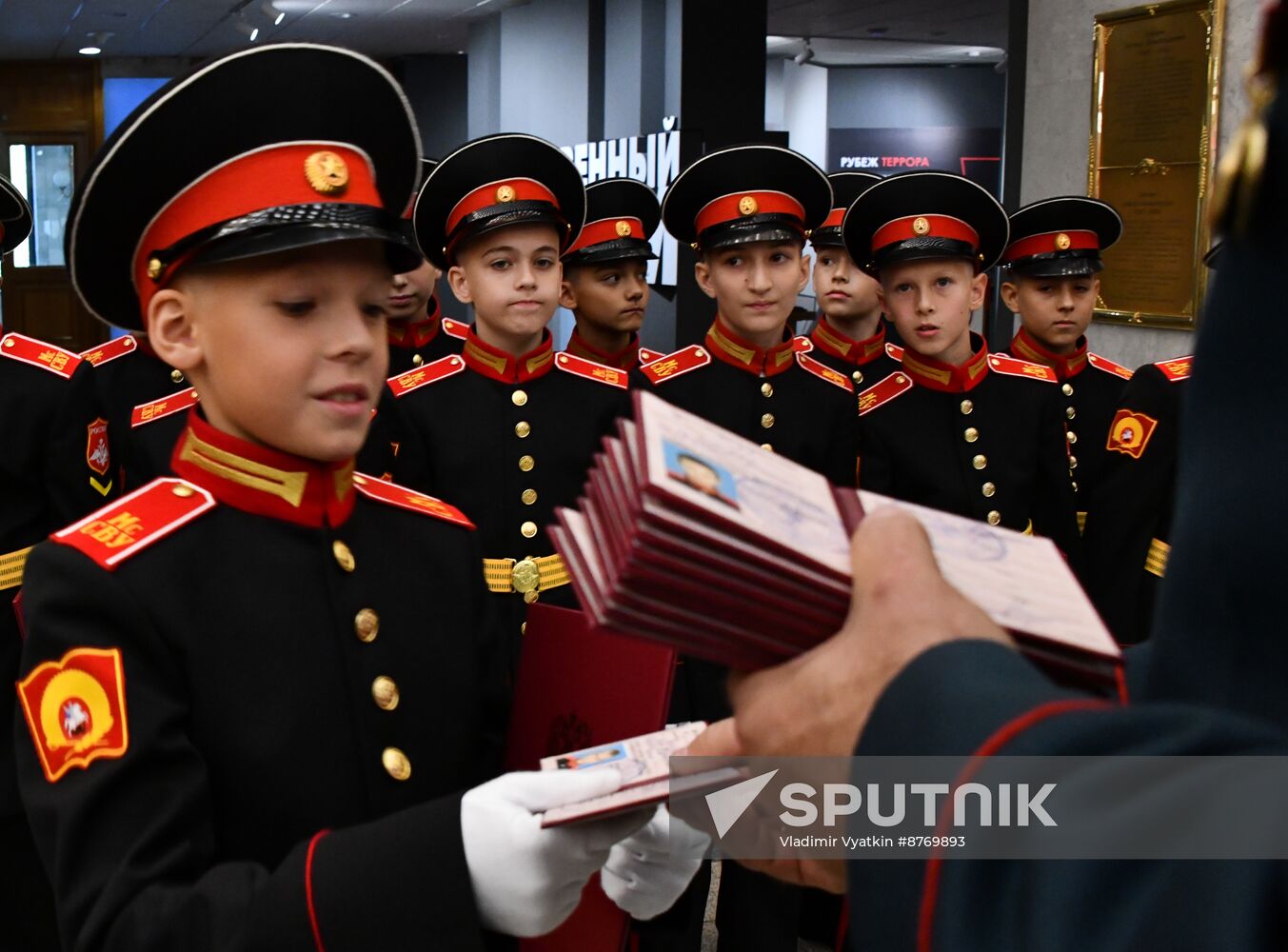 Russia Suvorov School Cadets Initiation