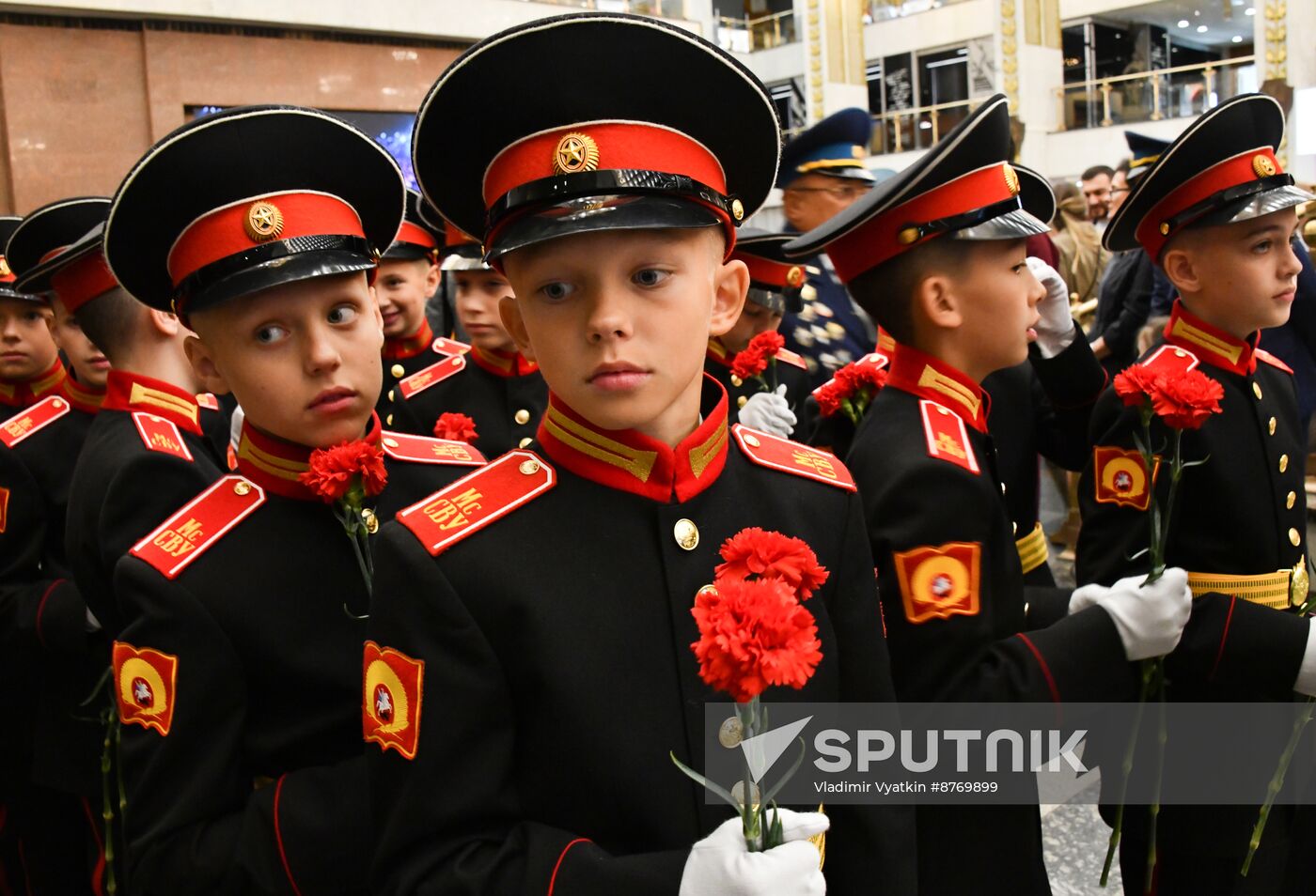 Russia Suvorov School Cadets Initiation