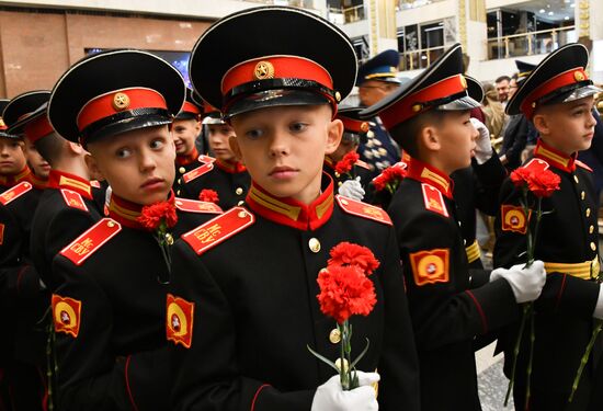 Russia Suvorov School Cadets Initiation