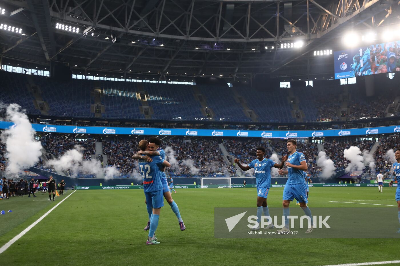 Russia Soccer Premier-League Zenit - Fakel