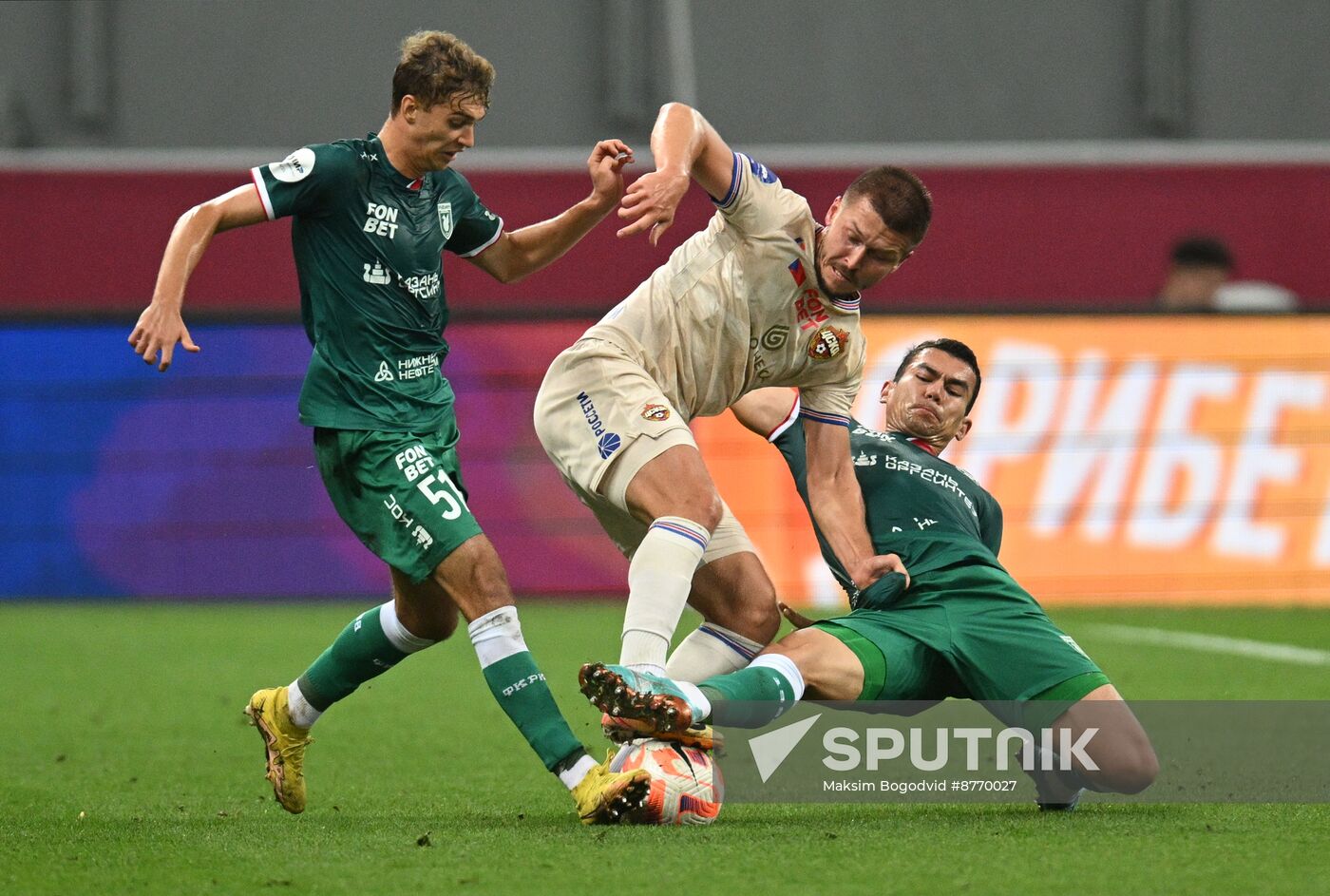 Russia Soccer Premier-League Rubin - CSKA