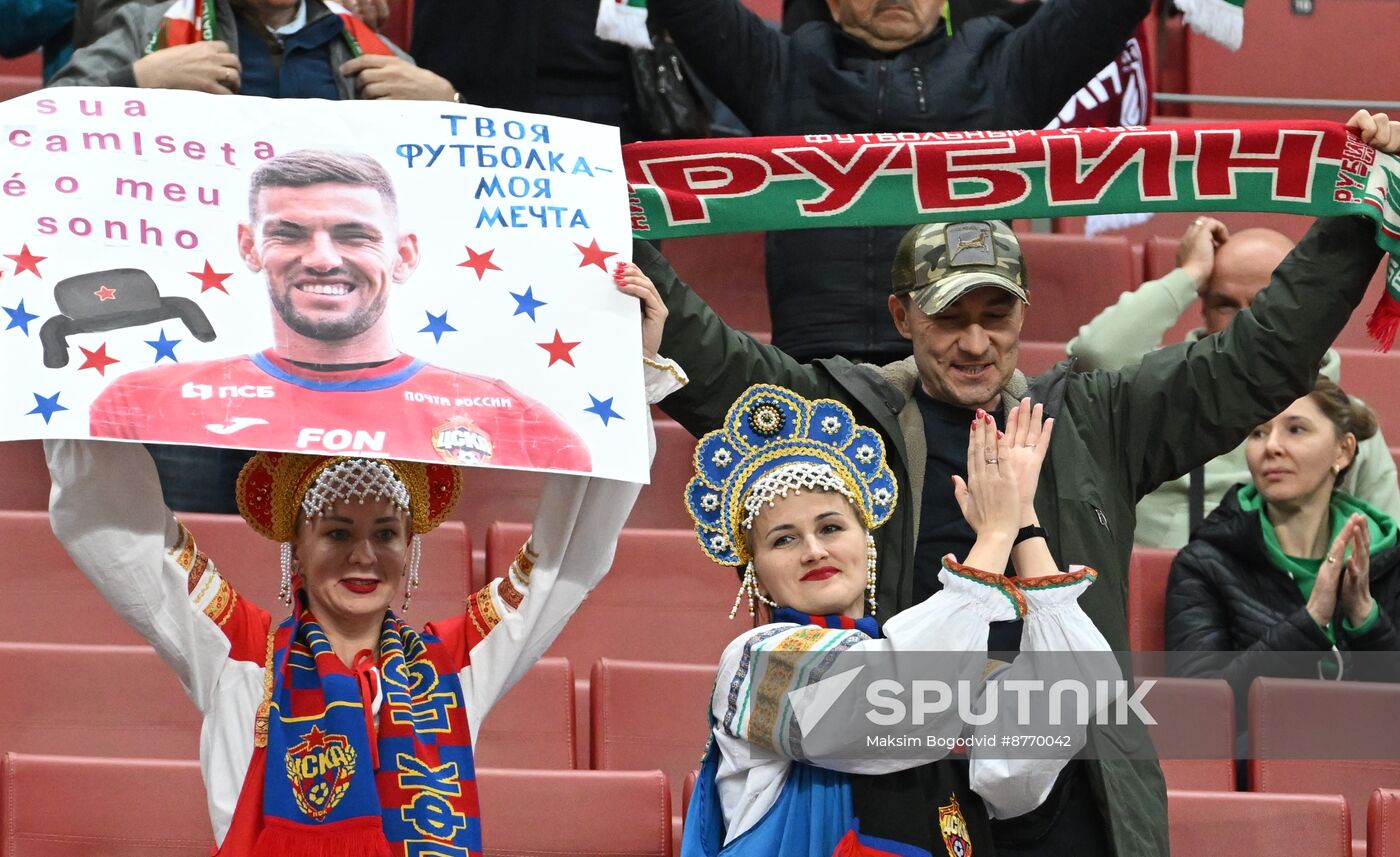 Russia Soccer Premier-League Rubin - CSKA