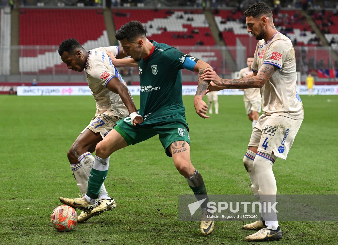 Russia Soccer Premier-League Rubin - CSKA