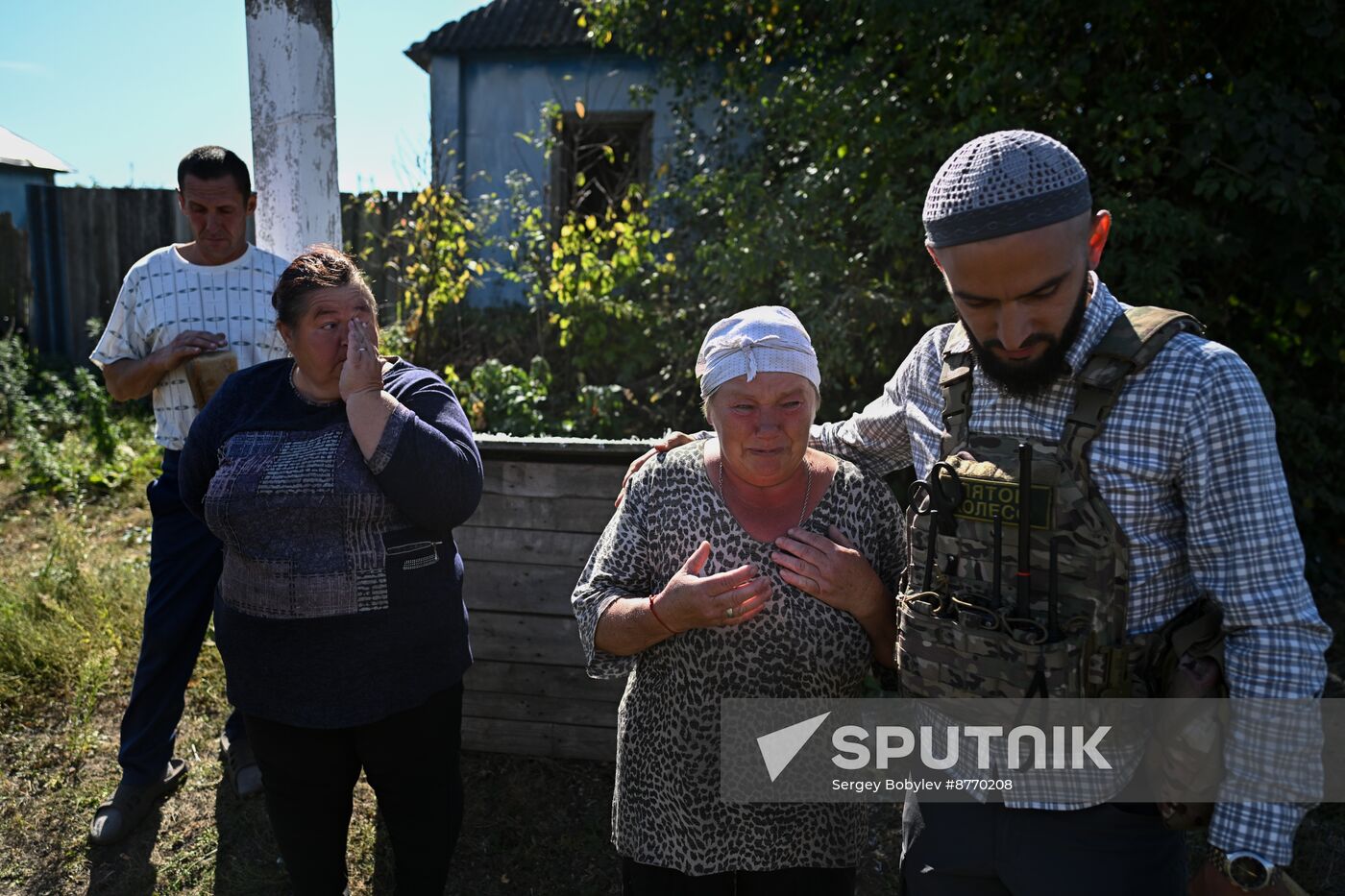 Russia Ukraine Kursk Attack Humanitarian Aid