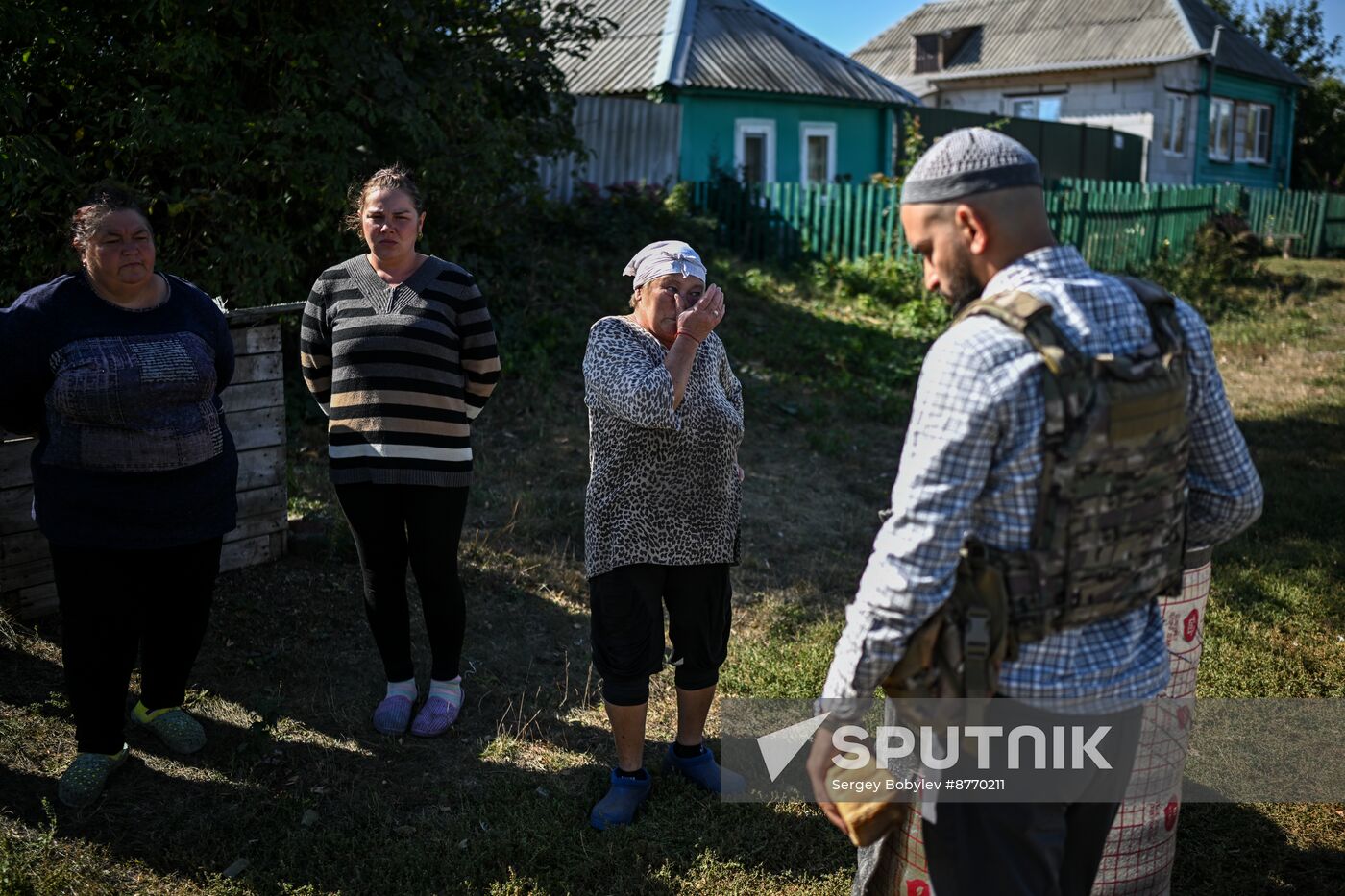 Russia Ukraine Kursk Attack Humanitarian Aid