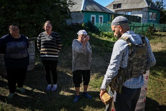 Russia Ukraine Kursk Attack Humanitarian Aid