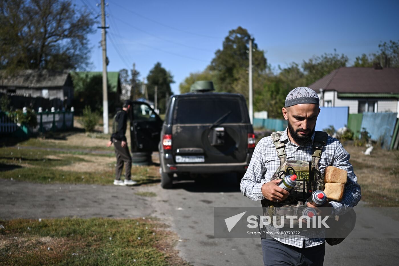 Russia Ukraine Kursk Attack Humanitarian Aid