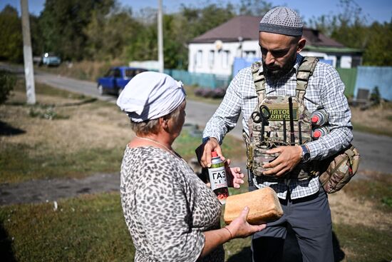 Russia Ukraine Kursk Attack Humanitarian Aid