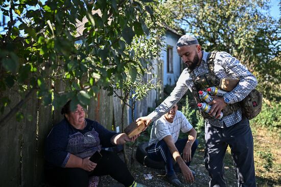 Russia Ukraine Kursk Attack Humanitarian Aid