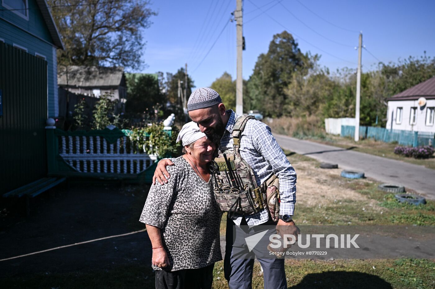 Russia Ukraine Kursk Attack Humanitarian Aid