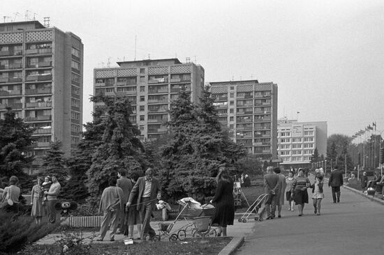 Taras Shevchenko Boulevard in Cherkasy