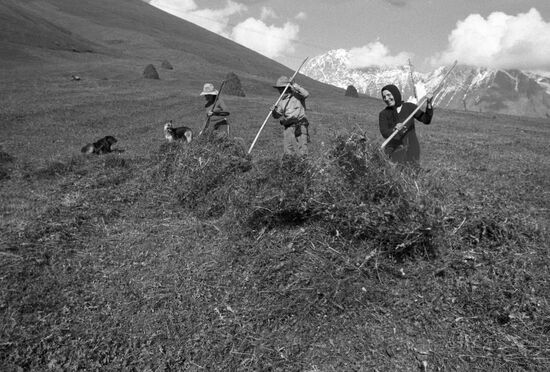 Highland village of Mestia, heart of Upper Svaneti