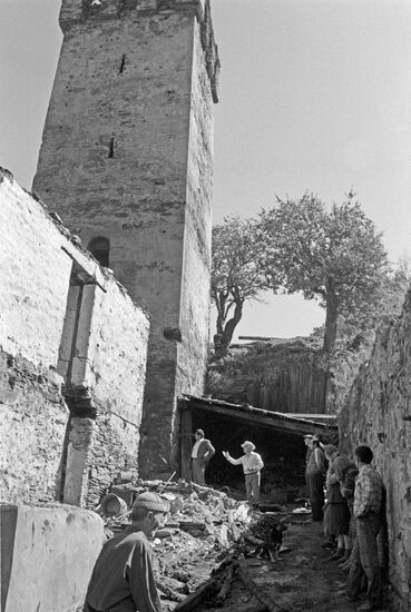 Restoration of Svan towers in Svaneti