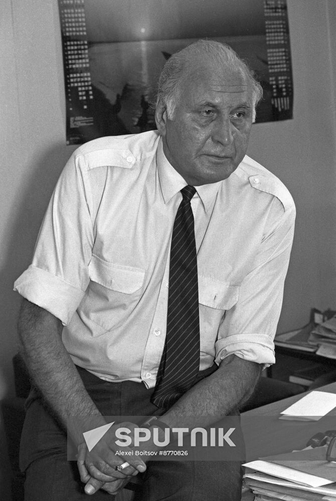 Stanislav Roshchin, leading researcher at Institute of Psychology of USSR Academy of Sciences