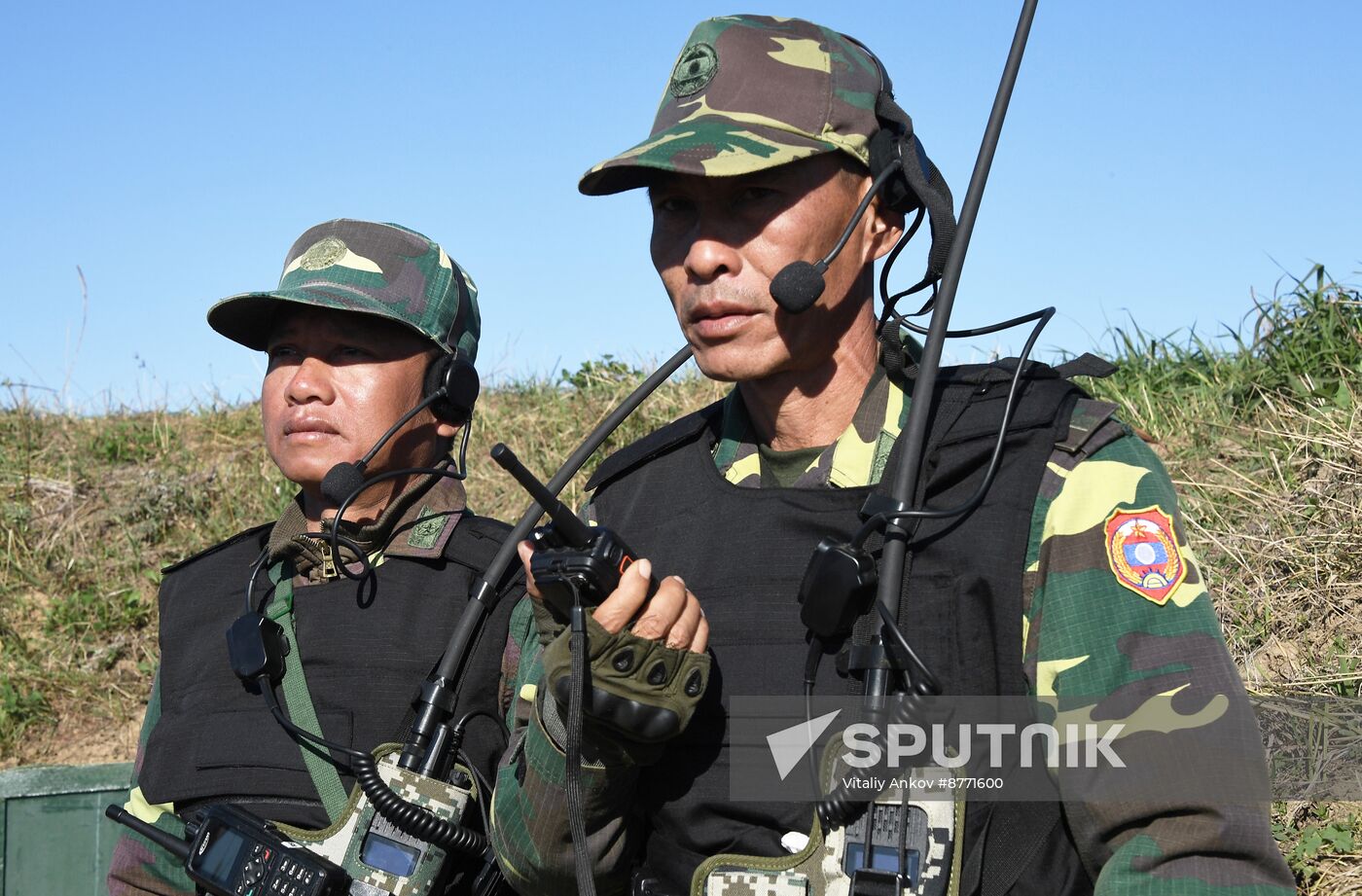 Russia Laos Military Drills