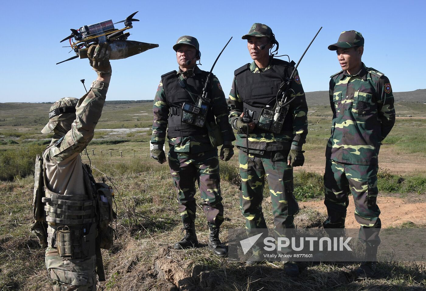 Russia Laos Military Drills