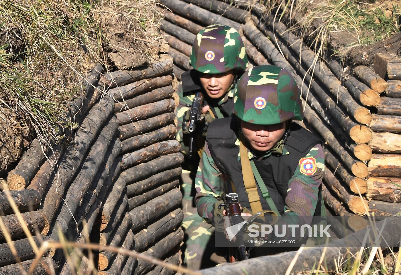 Russia Laos Military Drills