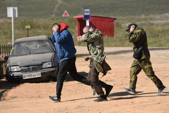 Russia Laos Military Drills