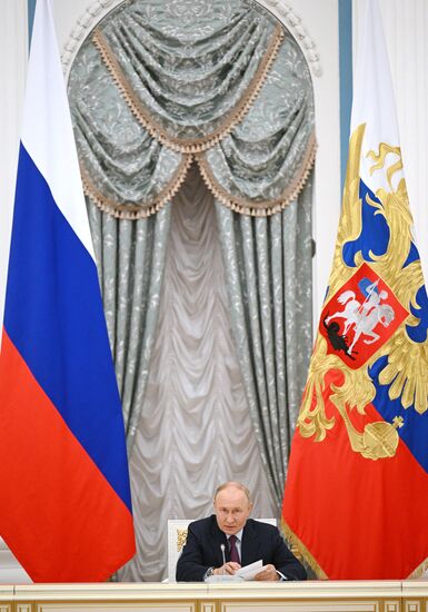 Russia Putin State Council