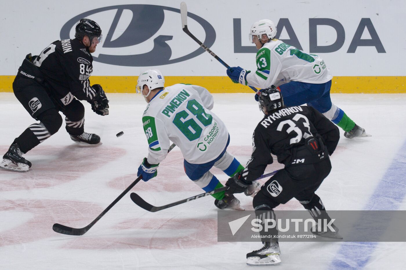 Russia Ice Hockey Kontinental League Traktor - Salavat Yulaev