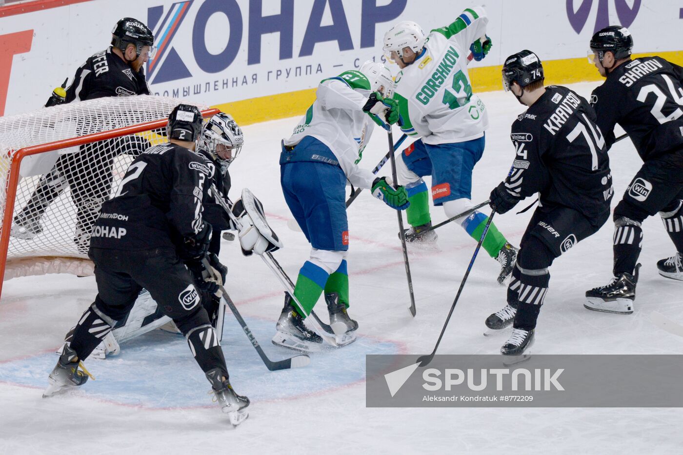 Russia Ice Hockey Kontinental League Traktor - Salavat Yulaev
