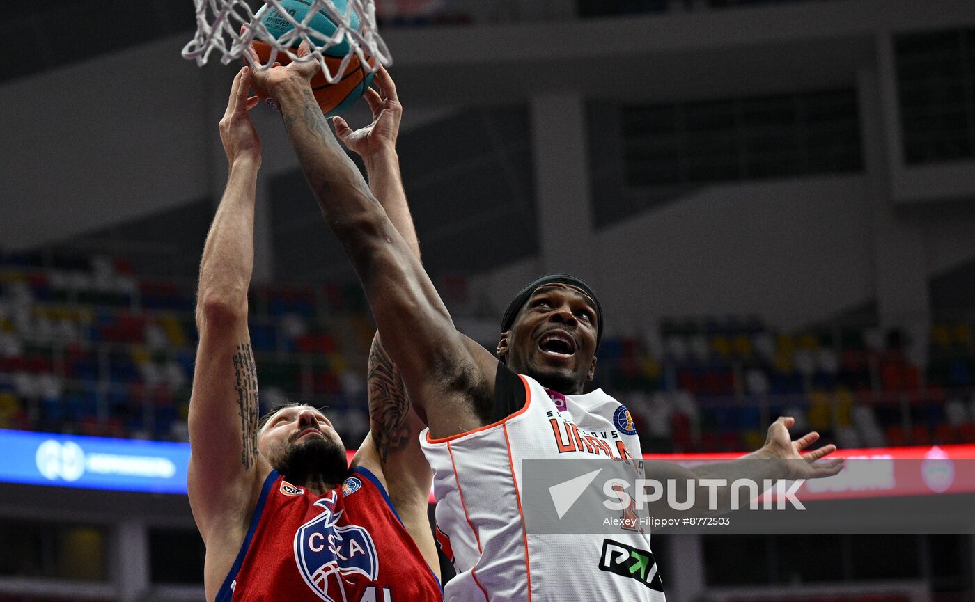 Russia Basketball United League CSKA - Uralmash