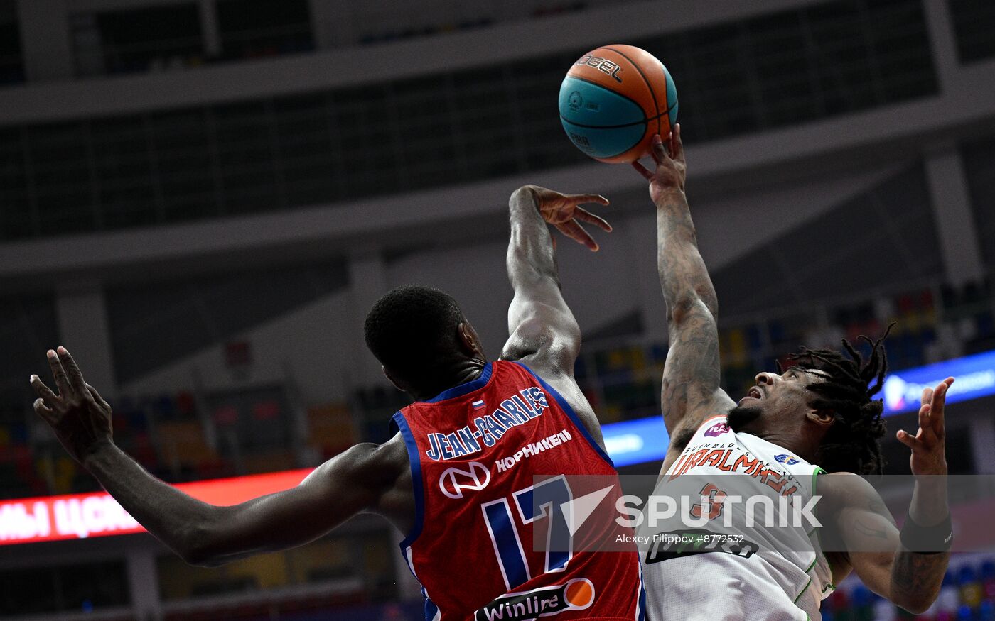 Russia Basketball United League CSKA - Uralmash