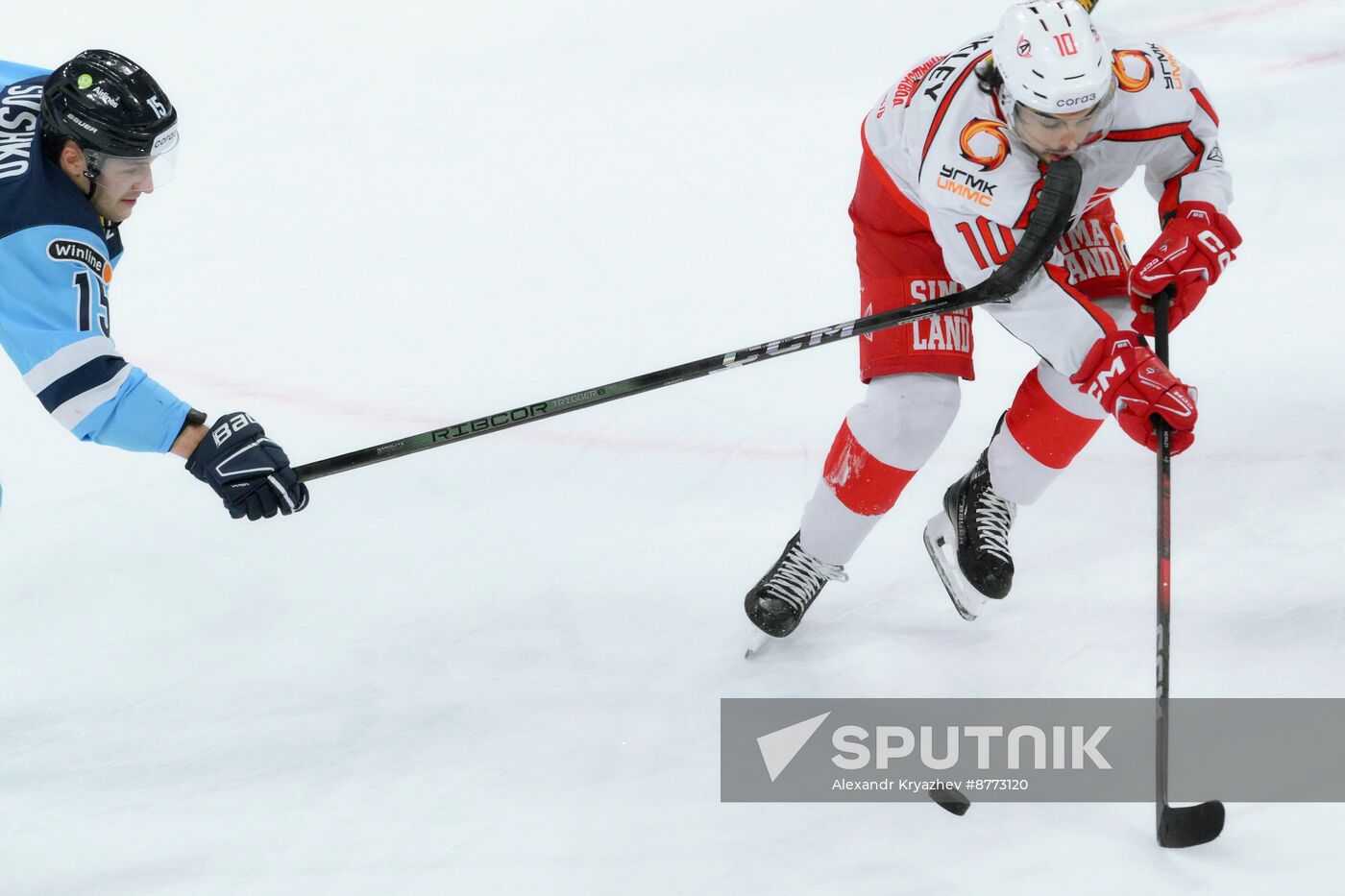 Russia Ice Hockey Kontinental League Sibir - Avtomobilist