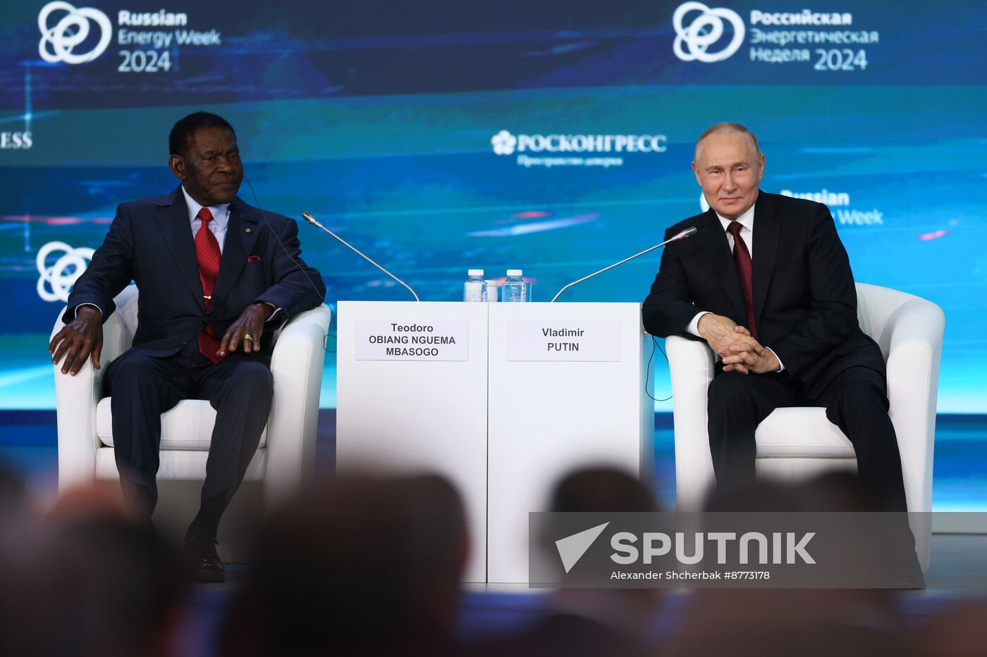 Russia Putin Energy Week Forum