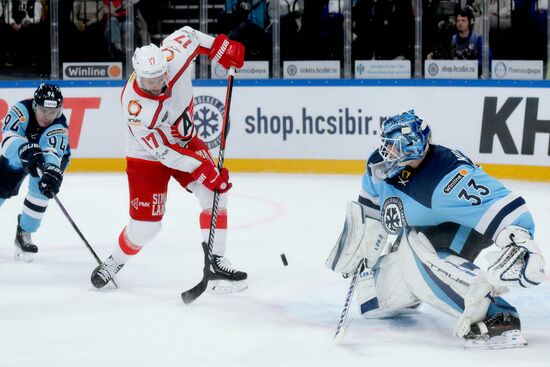 Russia Ice Hockey Kontinental League Sibir - Avtomobilist