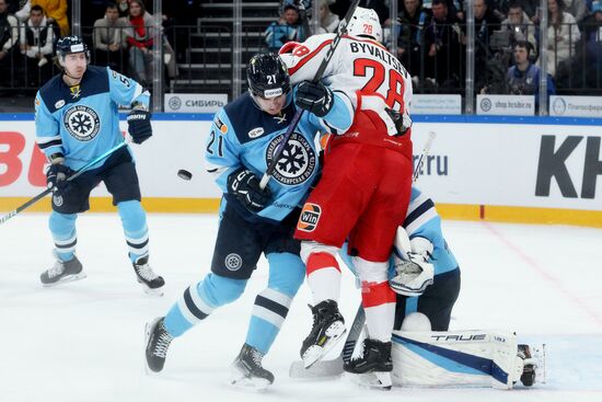 Russia Ice Hockey Kontinental League Sibir - Avtomobilist