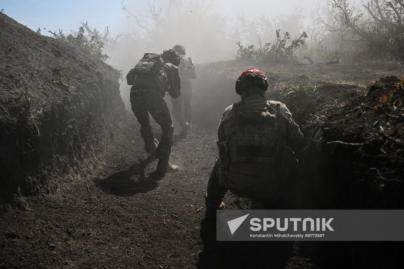 Russia Ukraine Military Operation Assault Units Training