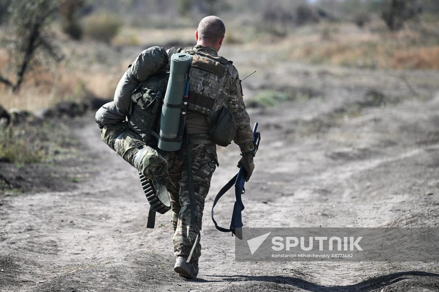 Russia Ukraine Military Operation Assault Units Training