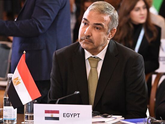 The 12th BRICS Science, Technology and Innovation Ministerial Meeting. Dr. Hossam El-Din Mohamed Salah Osman, Deputy Minister of Higher Education and Scientific Research of Egypt. Location: Russia, Moscow. Author: Alexey Maishev. 12th BRICS Science, Technology and Innovation Ministerial Meeting