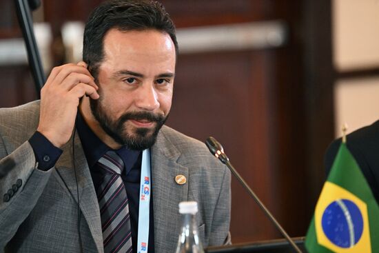 The 12th BRICS Science, Technology and Innovation Ministerial Meeting. Daniel Almeida Filho, Deputy Minister for Technological Development and Innovation of Brazil. Location: Russia, Moscow. Author: Alexey Maishev. 12th BRICS Science, Technology and Innovation Ministerial Meeting