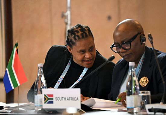 The 12th BRICS Science, Technology and Innovation Ministerial Meeting. Ms Nomalungelo Gina was appointed as Deputy Minister of Science, Technology and Innovation of the Republic of South Africa. Location: Russia, Moscow. Author: Alexey Maishev. 12th BRICS Science, Technology and Innovation Ministerial Meeting
