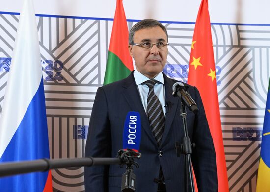 The 12th BRICS Science, Technology and Innovation Ministerial Meeting. Valery Falkov, Minister of Science and Technology of the Russian Federation. Location: Russia, Moscow. Author: Alexey Maishev. 12th BRICS Science, Technology and Innovation Ministerial Meeting