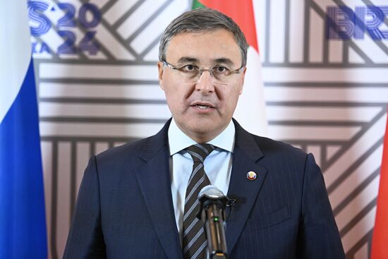 The 12th BRICS Science, Technology and Innovation Ministerial Meeting. Valery Falkov, Minister of Science and Technology of the Russian Federation. Location: Russia, Moscow. Author: Alexey Maishev. 12th BRICS Science, Technology and Innovation Ministerial Meeting