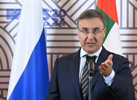 The 12th BRICS Science, Technology and Innovation Ministerial Meeting. Valery Falkov, Minister of Science and Technology of the Russian Federation. Location: Russia, Moscow. Author: Alexey Maishev. 12th BRICS Science, Technology and Innovation Ministerial Meeting