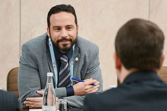 The 12th BRICS Science, Technology and Innovation Ministerial Meeting. Daniel Almeida Filho, Deputy Minister of Technological Development and Innovation of Brazil. Location: Russia, Moscow. Author: Alexey Maishev. 12th BRICS Science, Technology and Innovation Ministerial Meeting