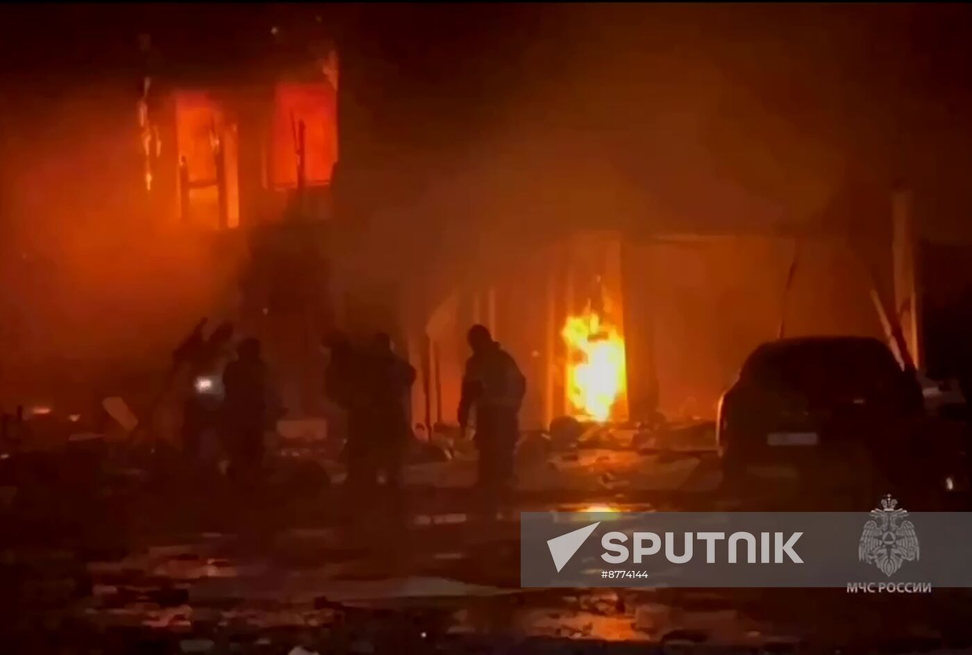 Russia Gas Station Explosion