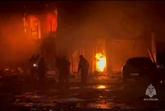 Russia Gas Station Explosion