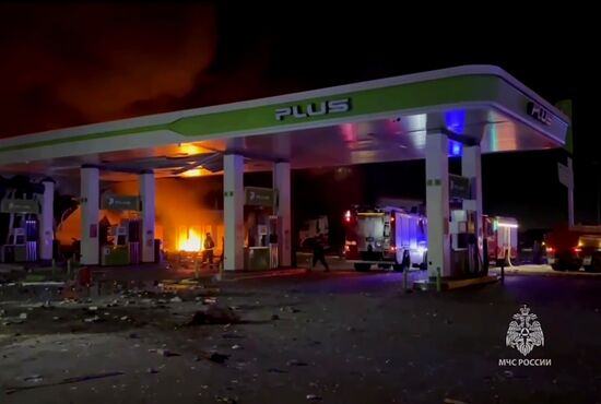 Russia Gas Station Explosion