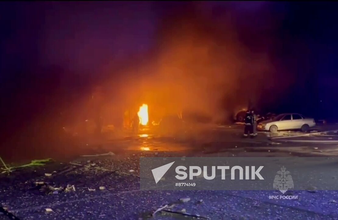 Russia Gas Station Explosion