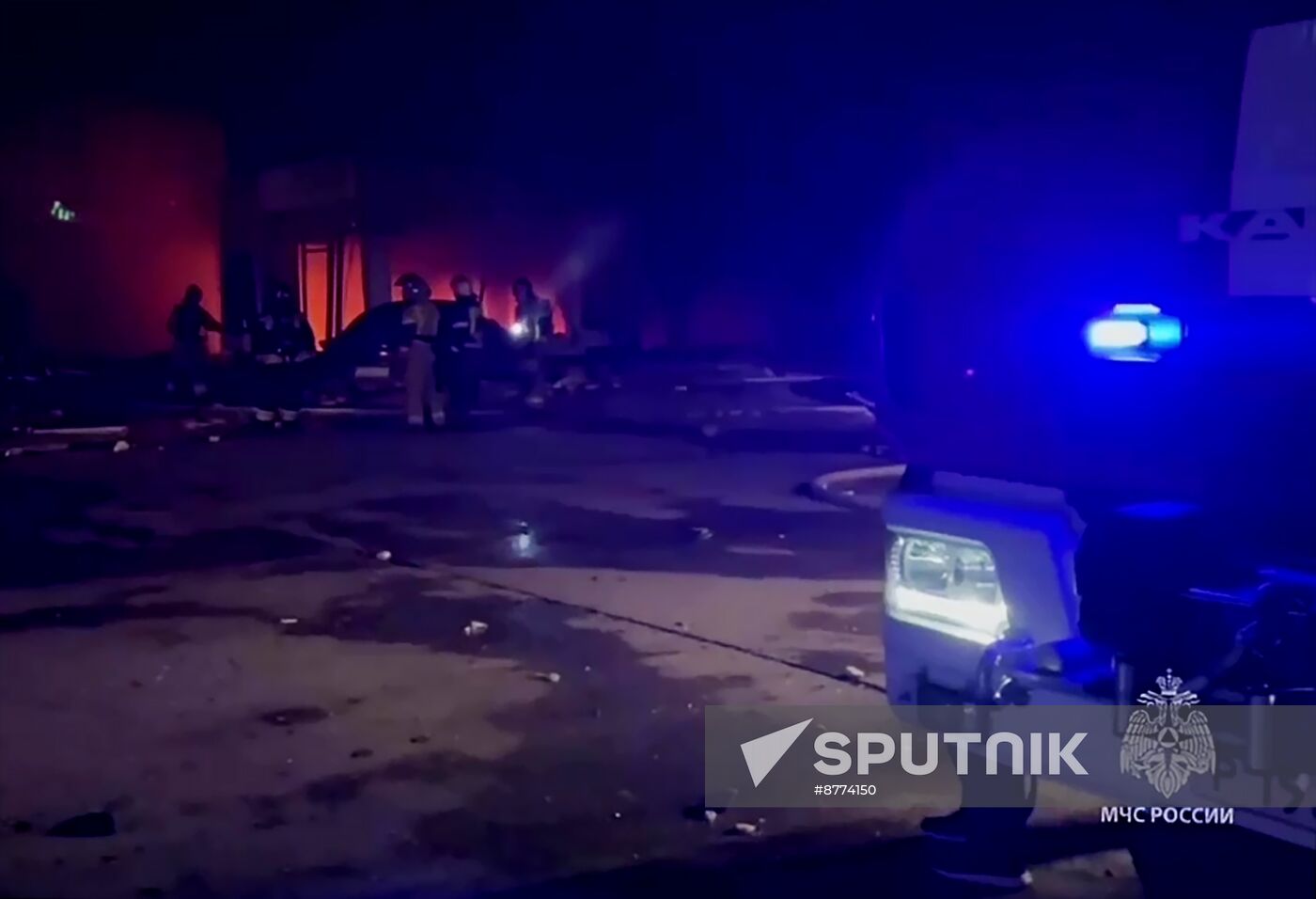 Russia Gas Station Explosion