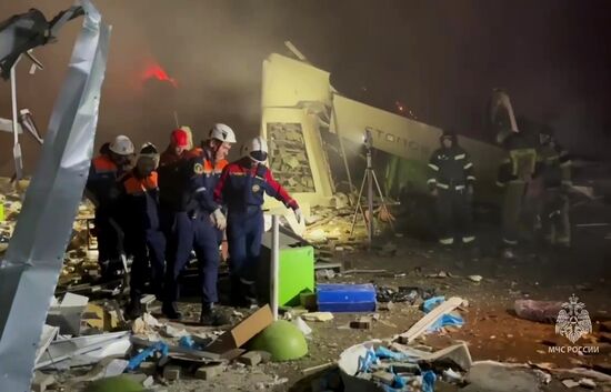 Russia Gas Station Explosion